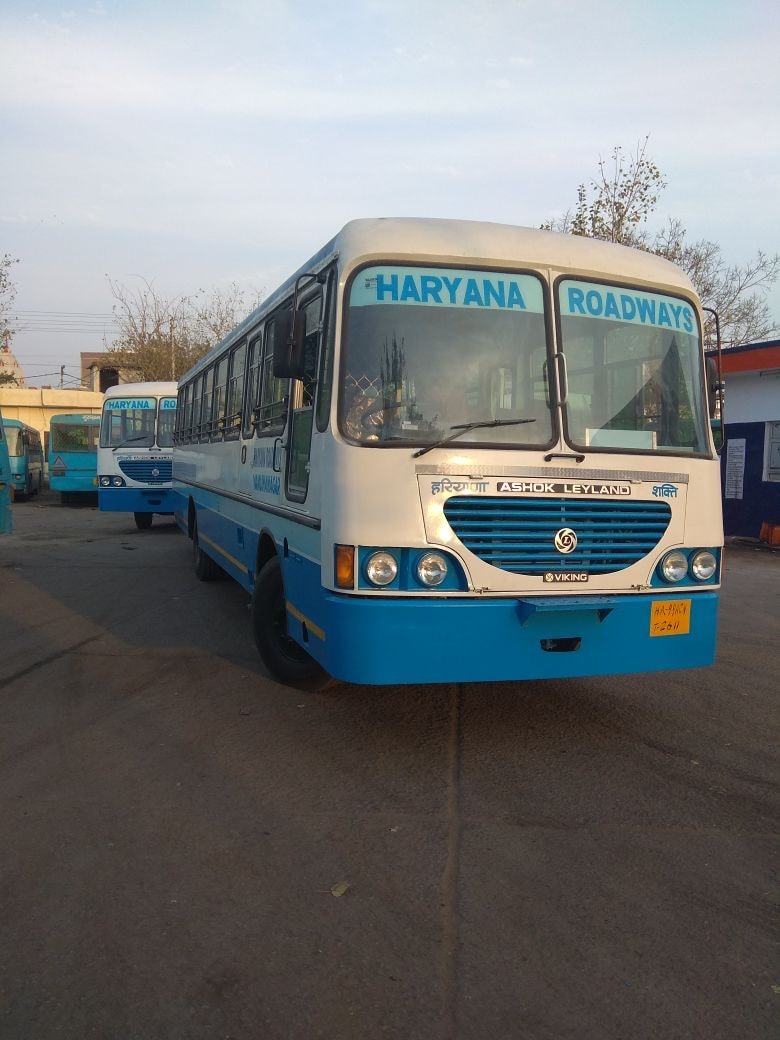 Haryana Roadways Jind launches bus service to Prayagraj for convenience of devotees